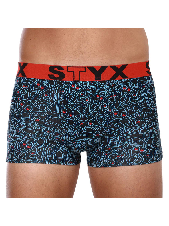 Styx Kompletan od šest - muške boksarice Styx art sportski elastičan pojas šarene