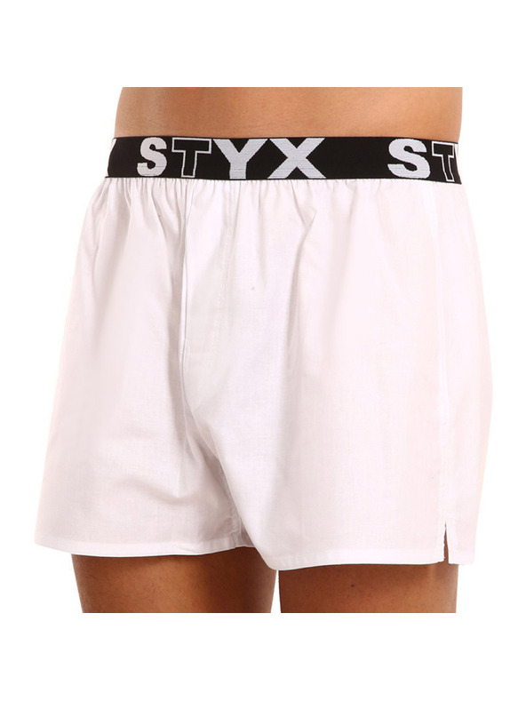 Styx Set od tri - muške gaće Styx sportski elastični pojas bijele