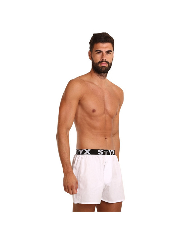 Styx Set od tri - muške gaće Styx sportski elastični pojas bijele