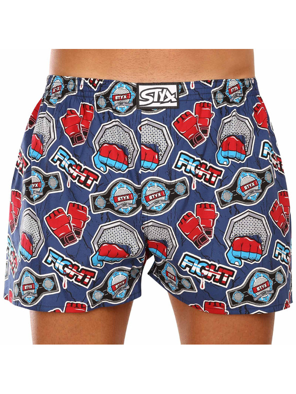 Styx Muške gaće Styx art klasični elastični pojas plus size borba