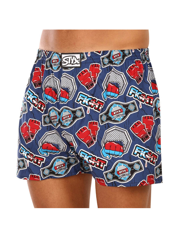 Styx Muške gaće Styx art klasični elastični pojas plus size borba