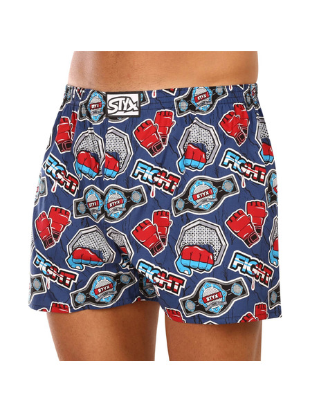 Styx Muške gaće Styx art klasični elastični pojas plus size borba