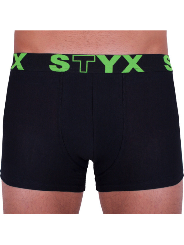 Styx Set od pet - muške bokserkice Styx sportski elastični pojas plus size šarene