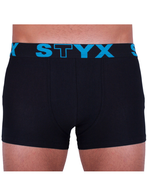 Styx Set od pet - muške bokserkice Styx sportski elastični pojas plus size šarene