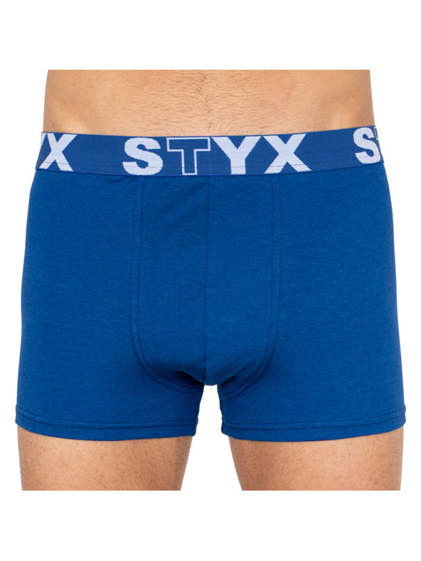 Styx Set od pet - muške bokserkice Styx sportski elastični pojas plus size šarene