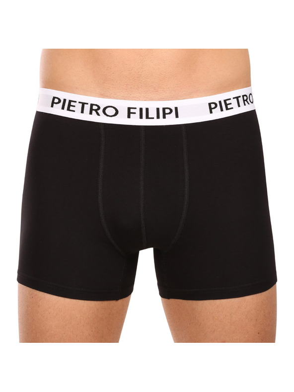 Pietro Filipi Muški poklon set Set od tri - bokserice i Set od tri - bijele sportske čarape Pietro Filipi