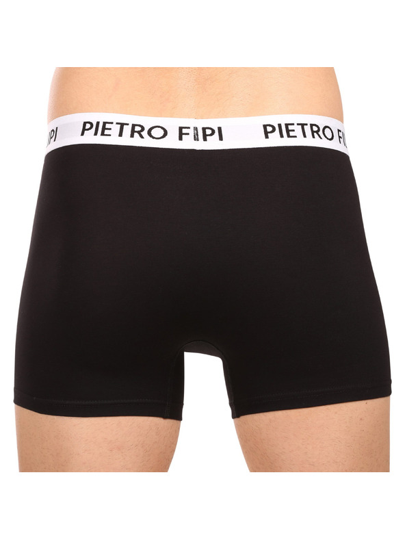Pietro Filipi Muški poklon set Set od tri - bokserice i Set od tri - bijele sportske čarape Pietro Filipi