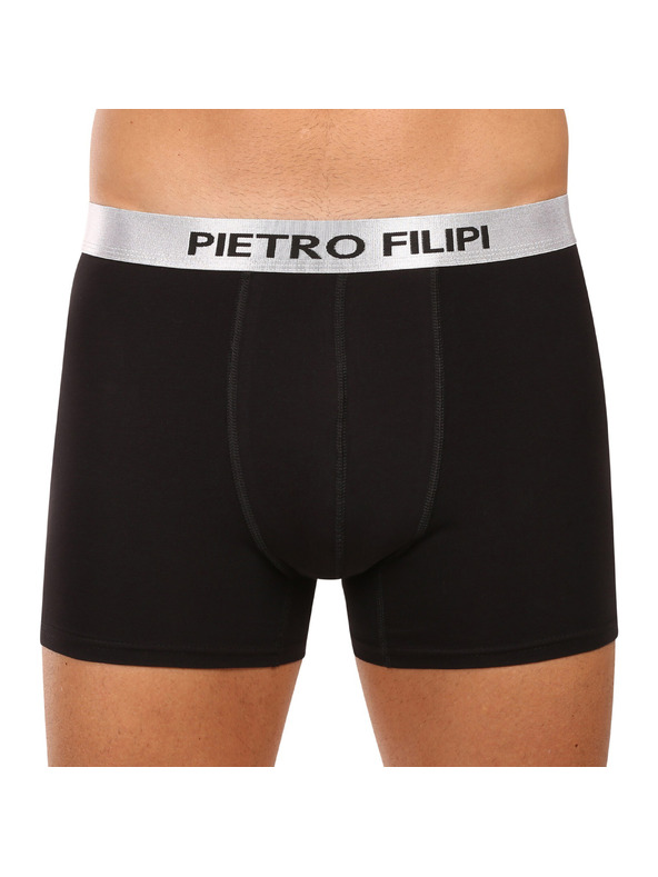 Pietro Filipi Muški poklon set Set od dva - bokserice Metalic i kozmetika Pietro Filipi
