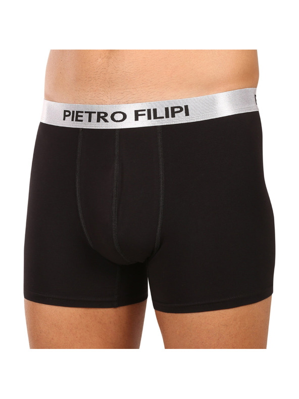 Pietro Filipi Muški poklon set Set od dva - bokserice Metalic i kozmetika Pietro Filipi
