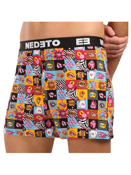 Nedeto Set od tri - muške gaće Nedeto Valentýn višebojne