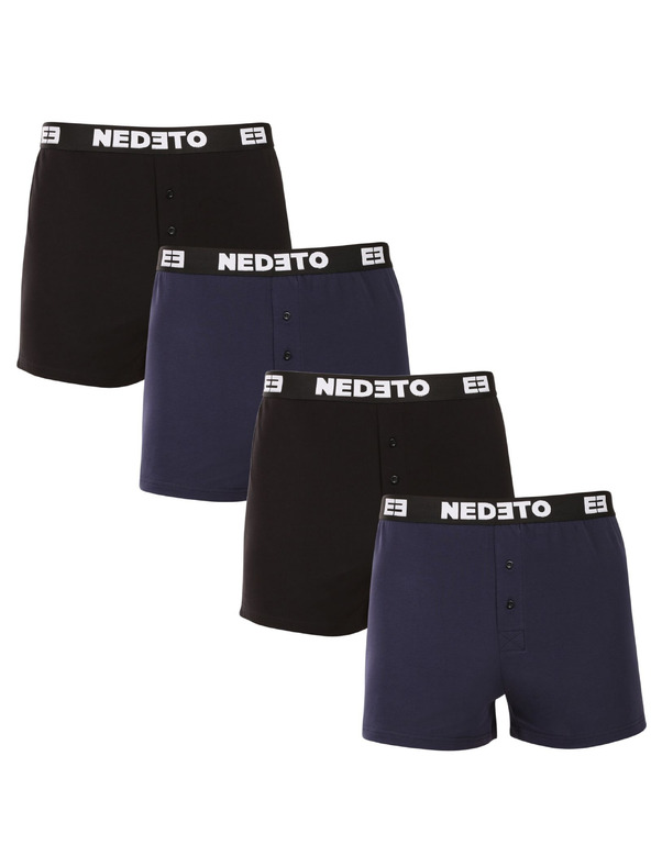 Nedeto Set od četiri - muške gaće Nedeto višebojne