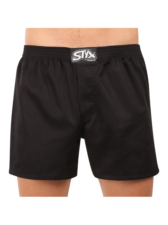 Styx Set od tri - muške bokserice Styx premium art klasična guma
