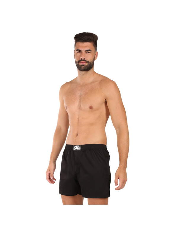 Styx Set od tri - muške bokserice Styx premium art klasična guma