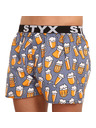 Styx Sivo-žute kratke hlače sa sportskom gumom Styx art Pivo