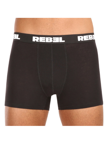 Nedeto Set od pet muških bokserica u crnoj boji Nedeto Rebel