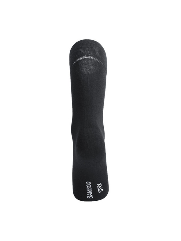 Styx 3PAK čarape Styx visoke bambus crne