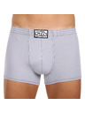 Styx Muške bokserice Styx classic rubber svijetlo sive