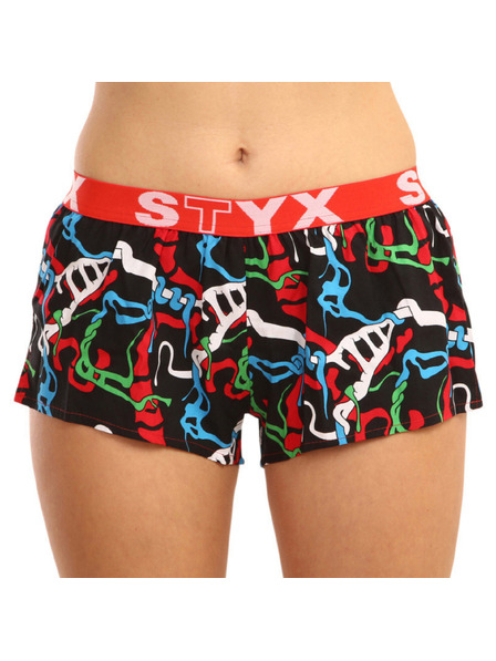 Styx Ženske kratke hlače Styx art sportske gumene Jungle