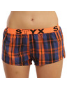 Styx 3PACK ženske kratke hlače Styx sportske gumene višebojne