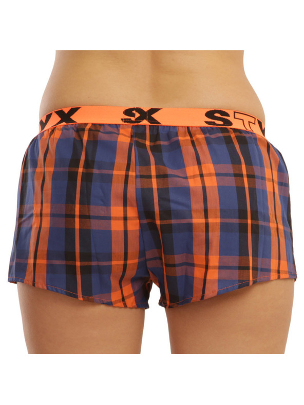 Styx 3PACK ženske kratke hlače Styx sportske gumene višebojne