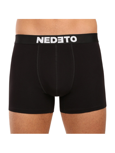 Nedeto Set od pet - muške bokserice Nedeto crne