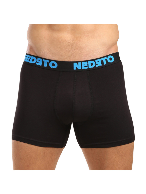 Nedeto Set od pet - muške bokserice Nedeto crne