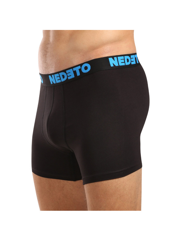 Nedeto Set od pet - muške bokserice Nedeto crne