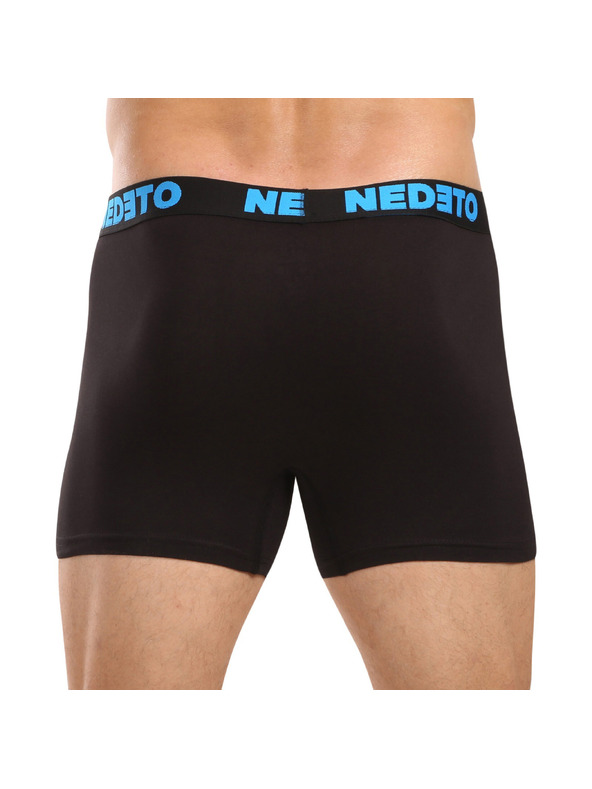 Nedeto Set od pet - muške bokserice Nedeto crne