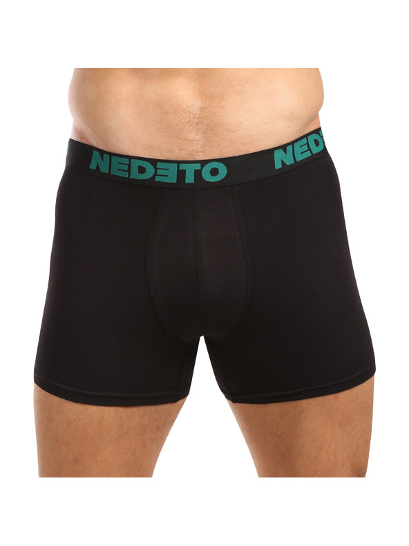 Nedeto Set od pet - muške bokserice Nedeto crne