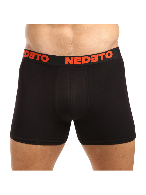 Nedeto Set od pet - muške bokserice Nedeto crne
