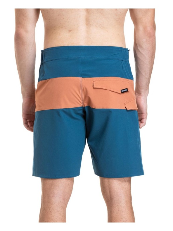 Meatfly Meatfly muške kupaće gaće Mitch Boardshorts 21" Super Teal / Sienna