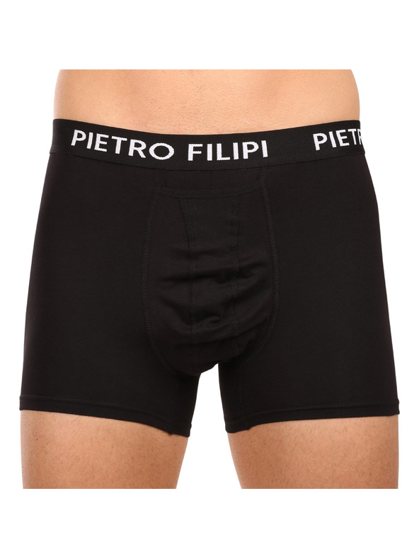 Pietro Filipi Komplet od dvije - muške boksačice Pietro Filipi držač za lopte crne boje