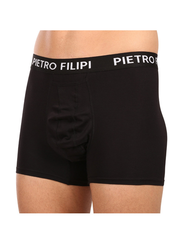 Pietro Filipi Komplet od dvije - muške boksačice Pietro Filipi držač za lopte crne boje