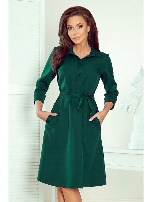 numoco SANDY Haljine - zelene
