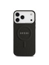 Guess Guess PU Saffiano MagSafe Stražnja Futrola za iPhone 17 Pro Max Crna