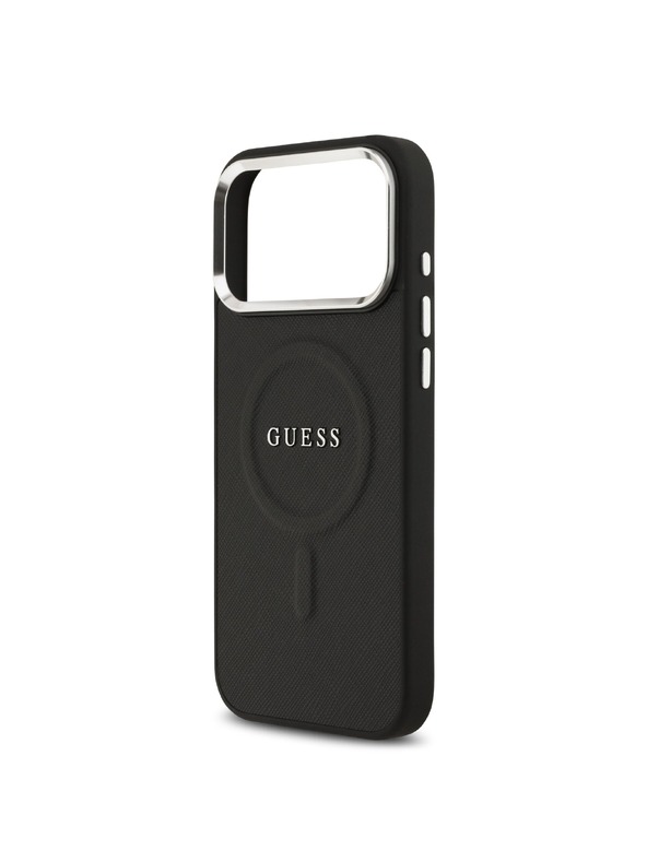 Guess Guess PU Saffiano MagSafe Stražnja Futrola za iPhone 17 Pro Max Crna