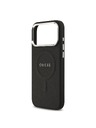 Guess Guess PU Saffiano MagSafe Stražnja Futrola za iPhone 17 Pro Max Crna