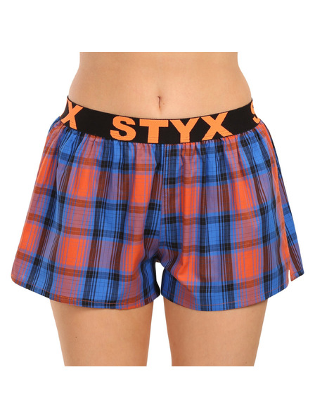 Styx Ženske bokserice Styx sportski elastičan pojas šarene
