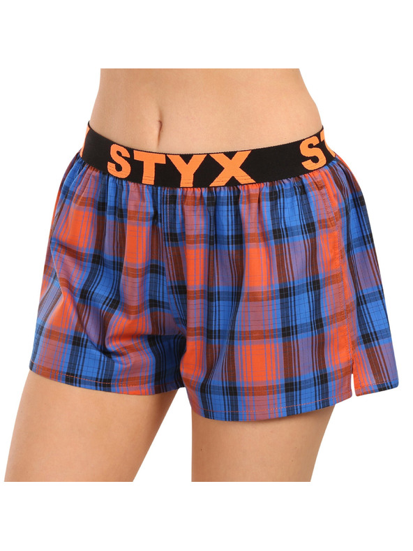Styx Ženske bokserice Styx sportski elastičan pojas šarene