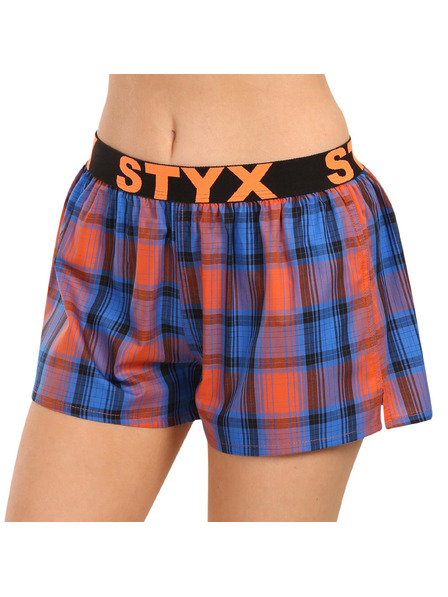 Styx Ženske bokserice Styx sportski elastičan pojas šarene