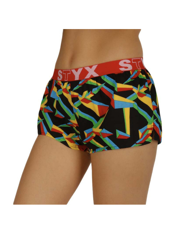 Styx Ženske bokserice Styx art sportski elastičan pojas trokutaste