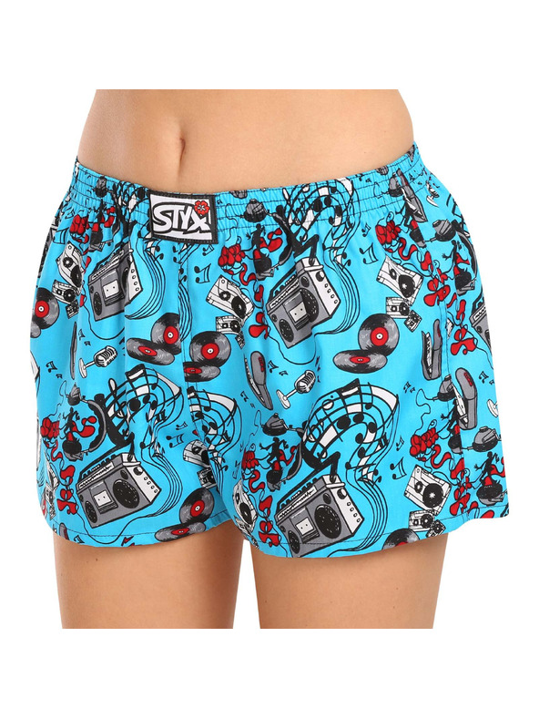 Styx Ženske bokserice Styx art klasičan elastičan pojas glazba