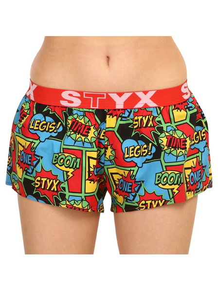 Styx Ženske bokserice Styx art sportski elastičan pojas boom