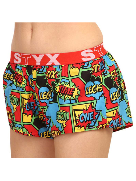 Styx Ženske bokserice Styx art sportski elastičan pojas boom