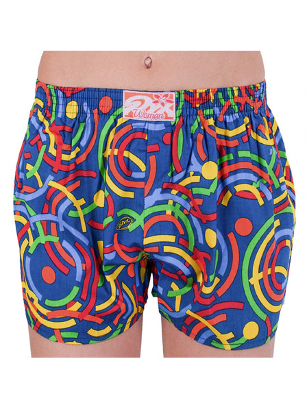 Styx Ženske bokserice Styx art klasičan elastičan pojas šarene