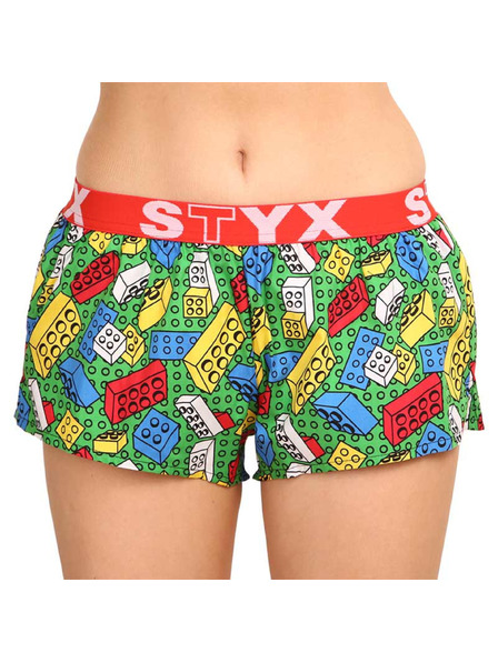 Styx Ženske kratke hlače Styx art sportski gumeni komplet