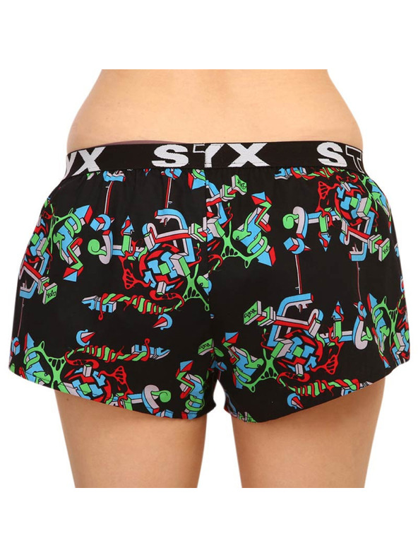 Styx Ženske bokserice Styx art sportski elastičan pojas strukture