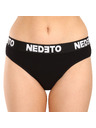 Nedeto Set od sedam - ženskih gaćica Nedeto crne boje