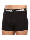 Nedeto Set od tri - muške bokserice Nedeto Rebel crne