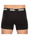 Nedeto Set od tri - muške bokserice Nedeto Rebel crne